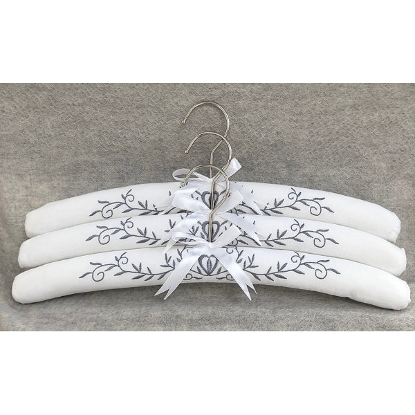 Florence Lilly Padded Clothes Hangers Wayfair.co.uk